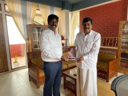 Dr. KAVIDASAN Encouraging visit @ ICS 10-01-2024 Dr. KAVIDASAN Encouraging visit @ ICS 10-01-2024