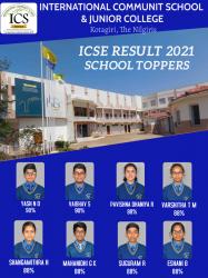 ICSC BOARD RESULT 2021 ICSC BOARD RESULT 2021